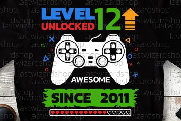 Birthday Boy Gamer Level Up 12 Svg: A Crafts and Graphics Review