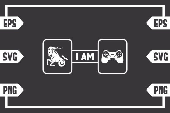 Capturing the Capricorn Symbol and Gaming Controller for Modern Graphics