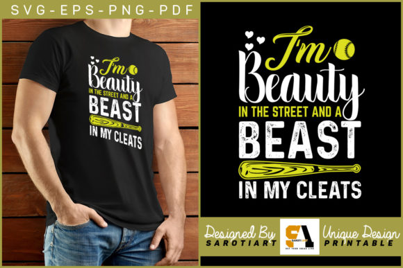 Funny Softball Gaming Printable Design for Crafts and Graphics