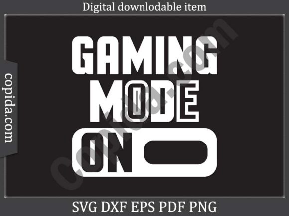 Gaming Mode on Svg Printable Cut File Review