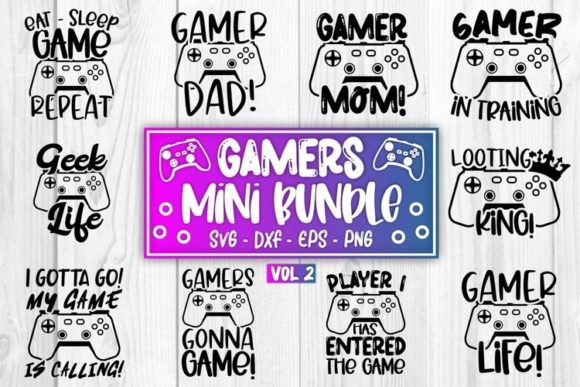 Gaming SVG Gamer SVG Mini Bundle Vol 2 Review