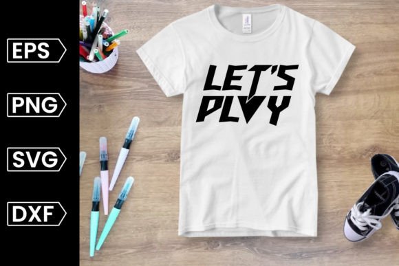 Let's Play Gaming SVG Graphics for Crafts and Marketing